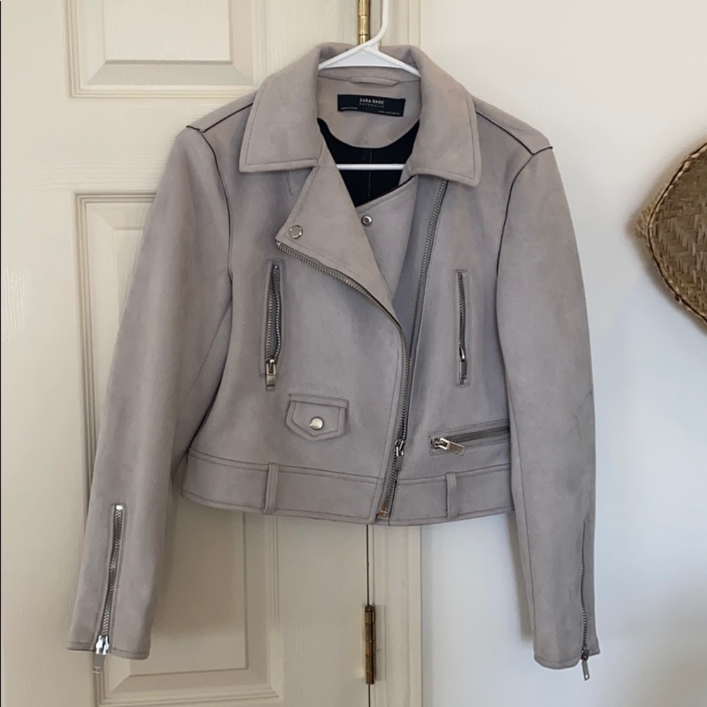 Zara suede jacket